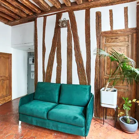 Bnbnook - Unique 1br Steps From Montorgueil Apartment Paris