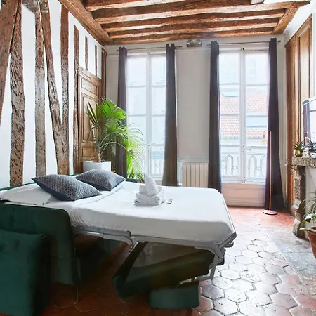 Bnbnook - Unique 1br Steps From Montorgueil Apartment *